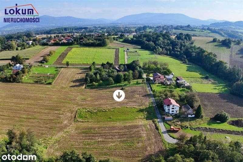 Międzyświeć - działka 1562 m², dojazd, media