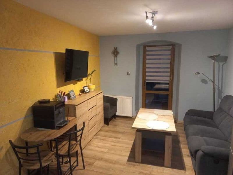 Mieszkanie bezczynszowe, 3 pokoje, ogród z tarasem i garażem - Stary Lubin