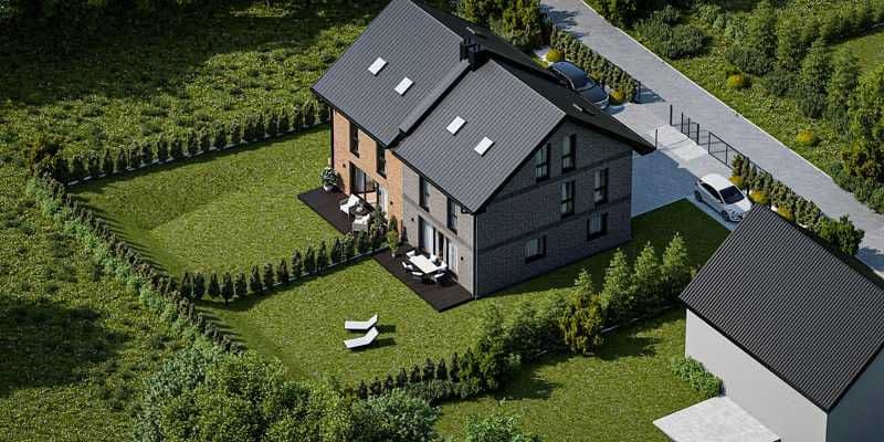 Nowoczesny dom 120 m² z ogrodem – niedaleko Krakowa