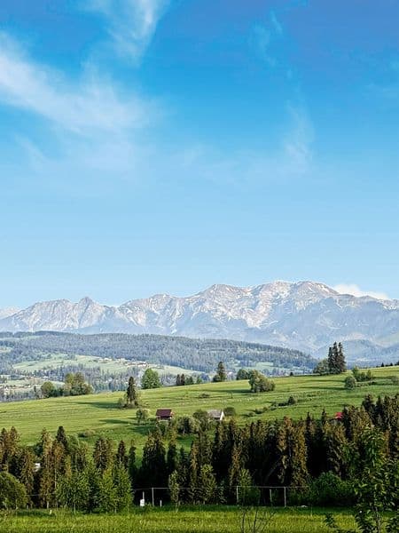Działka z panoramą Tatr