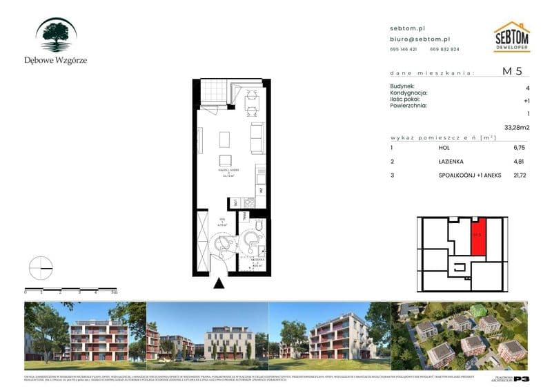 Apartament Dębowe Wzgórze