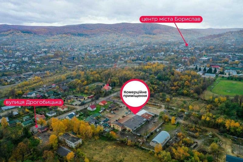 склад, адмінбудівля, виробничо складське/ремонт/Борислав,Львівська обл