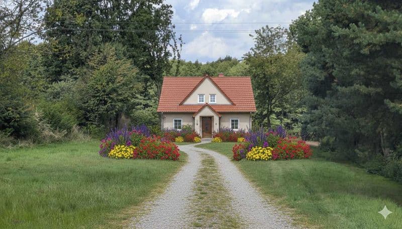 Działka budowlana w spokojnej okolicy - Dojazd do A1 Mszana w 10 minut