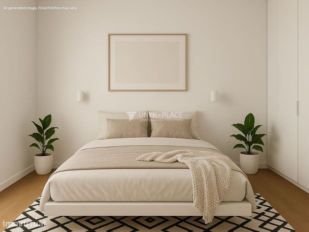 Apartamentos contemporâneos T3 perto da praia