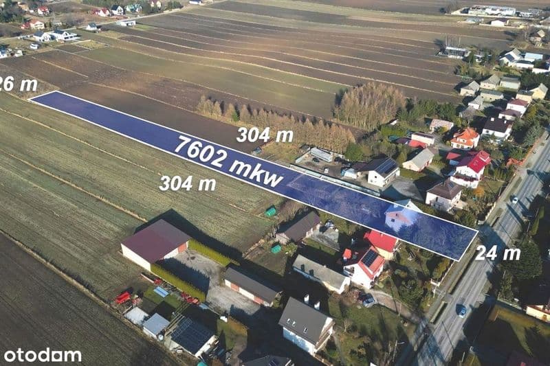 Działka budowlana deweloperska w Miechowie