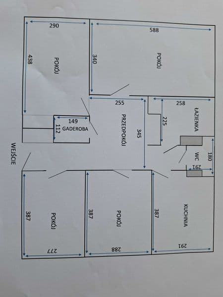 Mieszkanie sprzedam 4 pok. 91,5 m2, 1/4p. garaż piwnica, BEZPOŚREDNIO