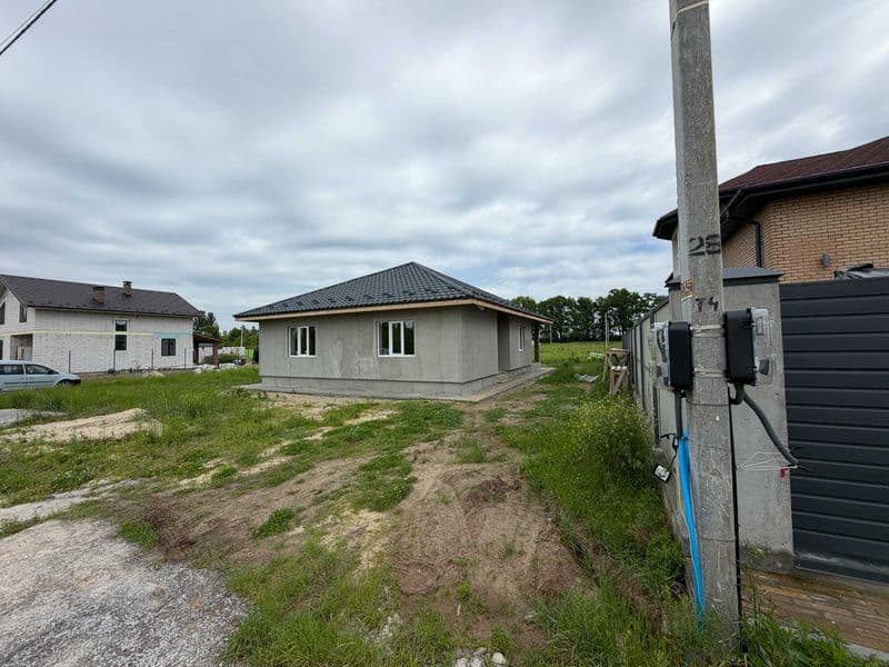 Новий будинок у Білогородці з виконаними роботами: електрика, тепла підлога, оздоблення стін! Будинок із терасою | 5,5 соток | 10 км від Києва