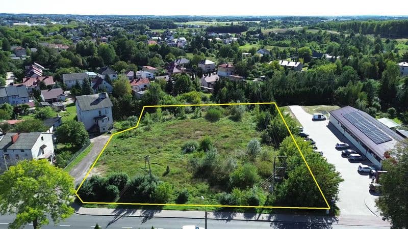 OKAZJA DEWELOPERSKA - Handel - Usługi- Działka Inwestycyjna - 3 683 m² - Mława