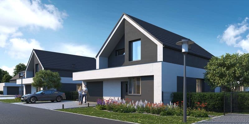 Nowa inwestycja Osiedla Domków jednorodzinnych   Myśliborzyce 120 m/2