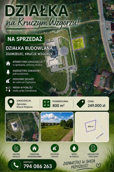 Działka Budowlana Na Sprzedaż