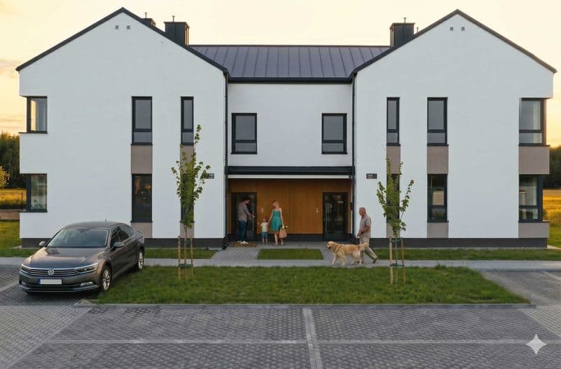 Segment 107m² z ogrodem 113m² | Płońsk | 757 060 zł