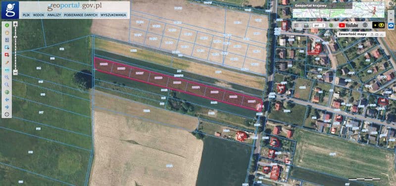 Działki budowlane w Bralinie z wydanymi warunkami zabudowy