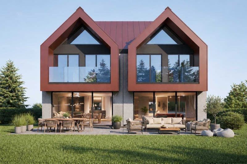 Nowoczesny dom w zabudowie bliźniaczej – 130 m² z ogrodem | 1 250 000 zł