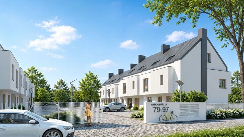 Nowoczesne 3 pokoje | 56 m2 ogródek | 2 miejsca postojowe | blisko s8