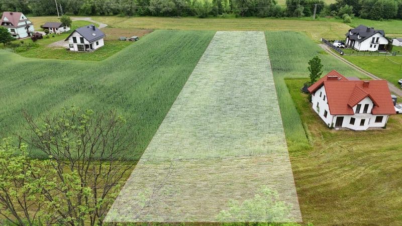Działka budowlana - Limanowa / Łososina Górna - 3859 m² (38,59 ara)