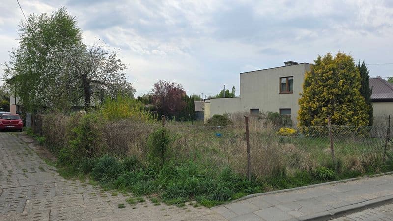 Dzialka budowlana z projektem i pozwoleniem Gdansk-Olszynka 633,59m2