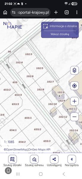 Działka budowlana 879 m² Dobrzyca k. Piły – spokojna okolica