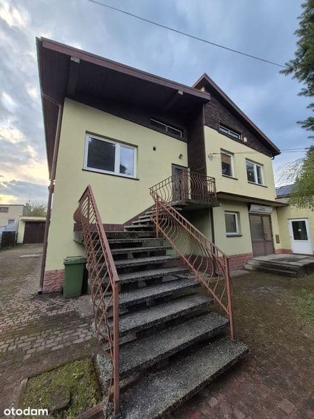 Dom 101 m2 z powierzchnią na firmę 160 m2, garaż 60m2 z kanałem c.ogaz