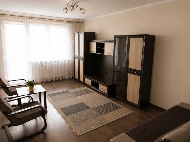 Mieszkanie 50,5 m² | 2 pokoje | Parter | Balkon | Piwnica 7 m² | Umeblowane