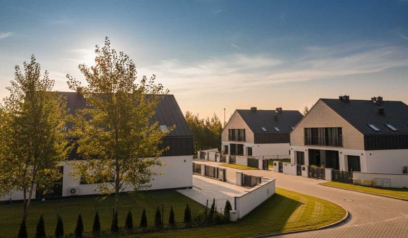 Nowy dom w zabudowie bliźniaczej, zachodnie granice Poznania