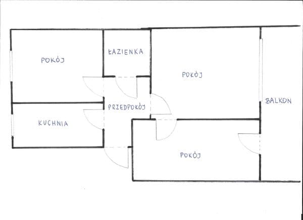 Na sprzedaż funkcjonalne mieszkanie z balkonem w Iławie.