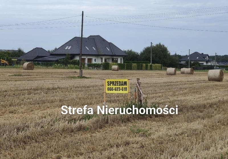 * Działka Kleszczów Żory 1000 m²  2.5 km od centrum