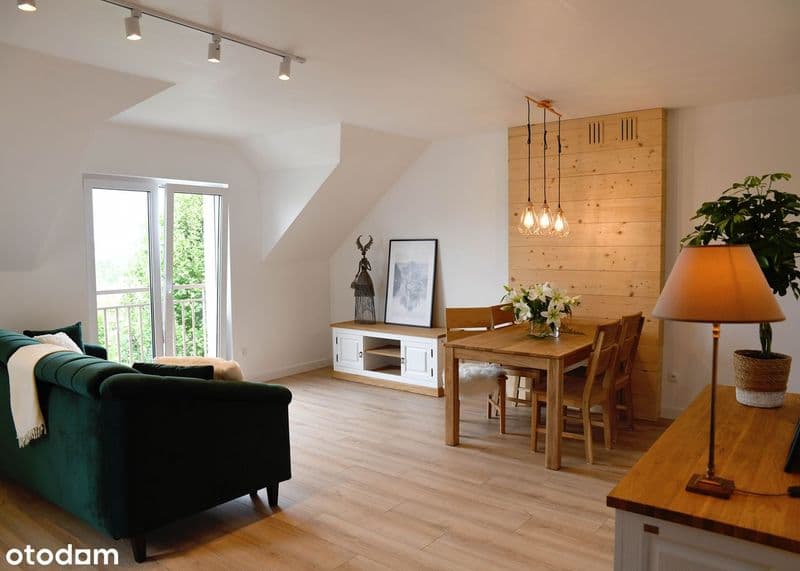 Cisza, zieleń i przestrzeń,bezczynszowy apartament premium w Ustroniu.