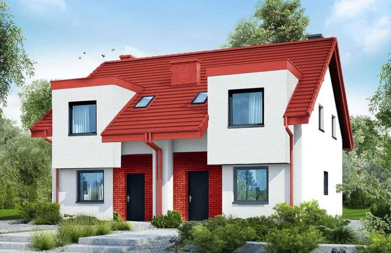 Przestronny segment w spokojnej okolicy - z dużym ogrodem 500m2