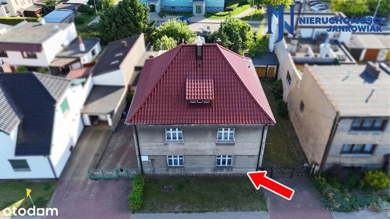 Parter domu 112 m² + własna działka 270m2, centrum