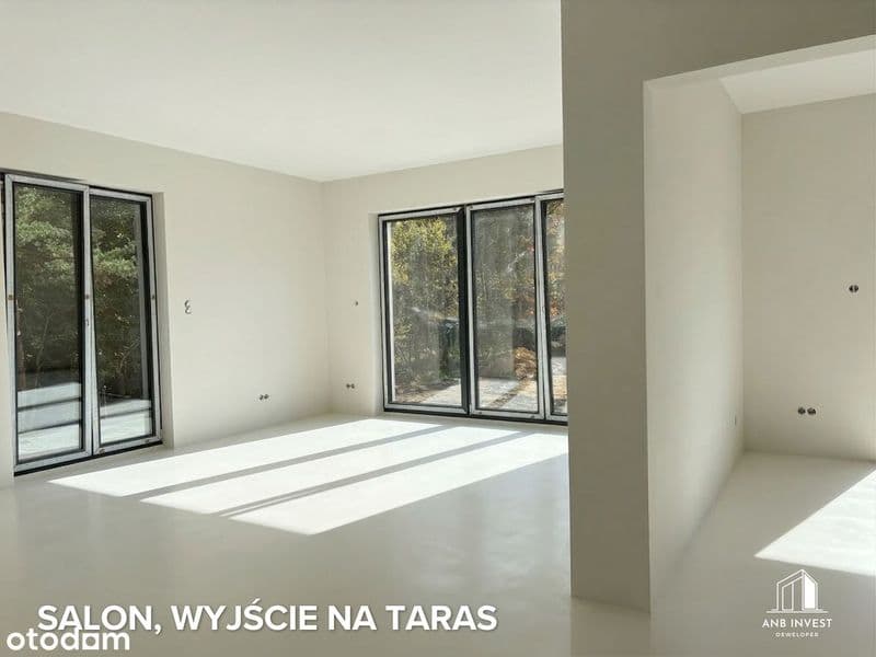 Apartament z tarasem - z widokiem na las.