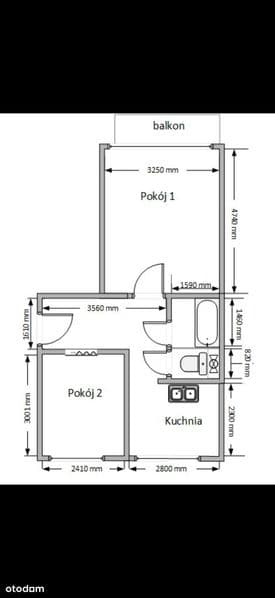 Mieszkanie 39,4 m w bloku