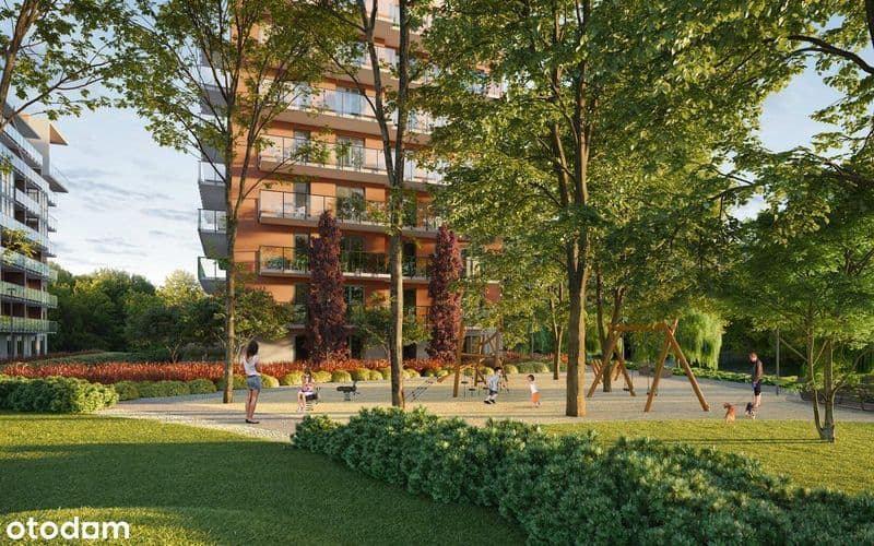 Funkcjonalne, narożne 4 pokojowe z dwoma tarasami
