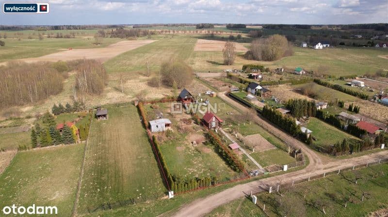 Na sprzedaż działka 2020 m² | Chełchy | media | Wz