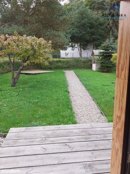 Działka rekreacyjna ze strumykiem.