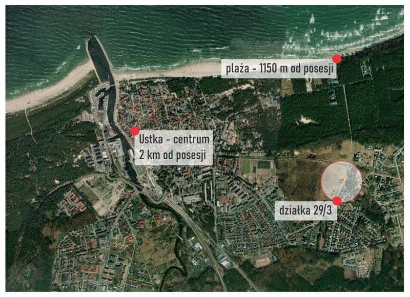 Działka budowlana Ustka