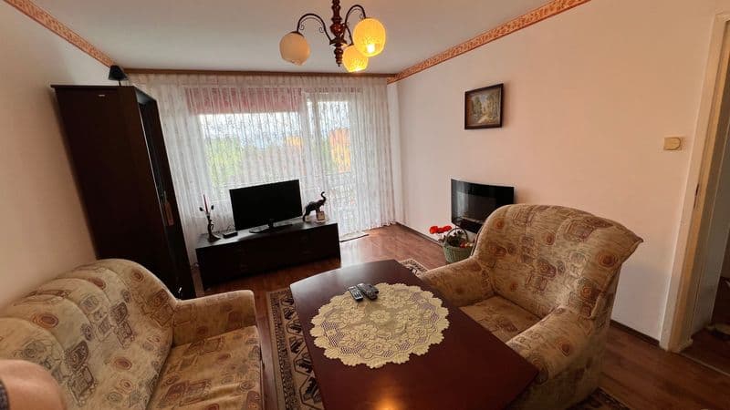 Jasne mieszkanie ZADBANE Bezpośrednio! 61,53 m z piwnica balkonem Umeblowany
