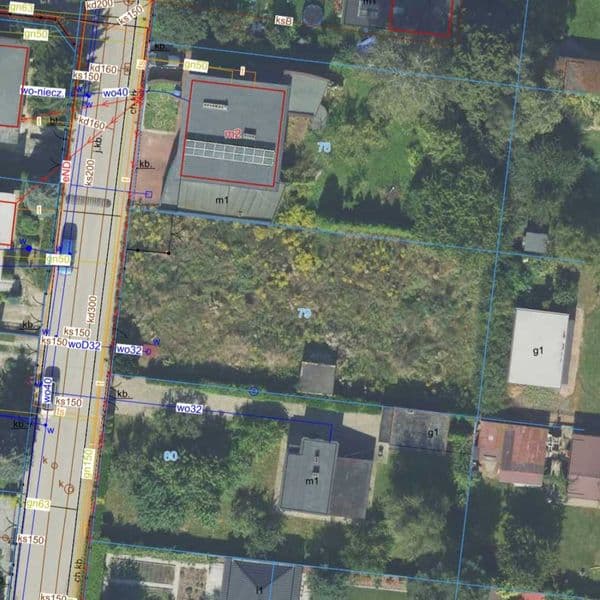 Działka budowlana 720m w centrum Ostrowa Wlkp.