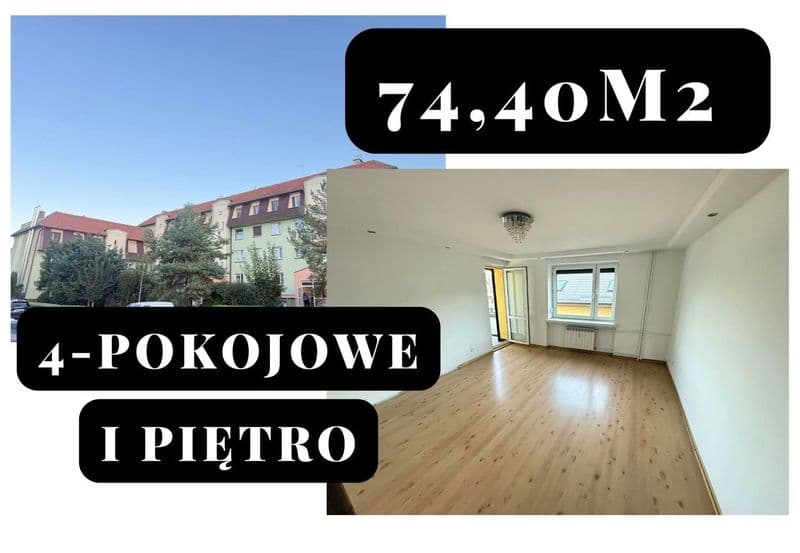świetna cena ! duże mieszkanie na I piętrze - GRONOWO