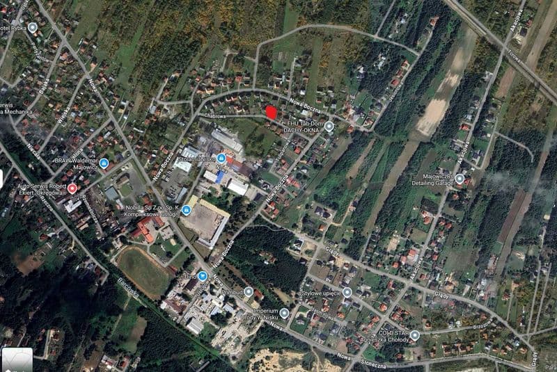 Działka budowlana Nisko Podwolina ul. Chabrowa