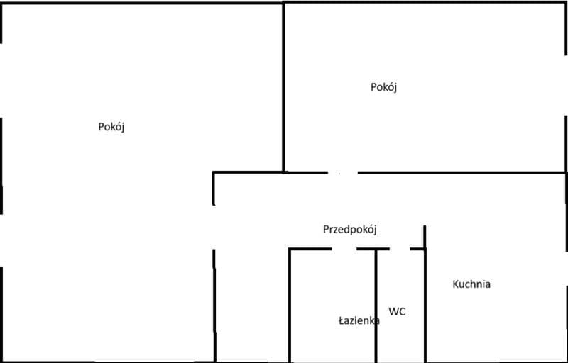 Dwupokojowe mieszkanie z balkonem i piwnicą