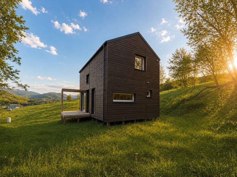Nowoczesny dom z widokiem | 56,37 m² + taras 23 m² | działka 1200 m² |  Limanowa