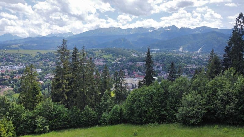 Widokowa działka Zakopane - Kotelnica