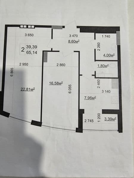 №:12122 — Продаж квартири, 2-кімн., ЖК Вернісаж, просп. Незалежності