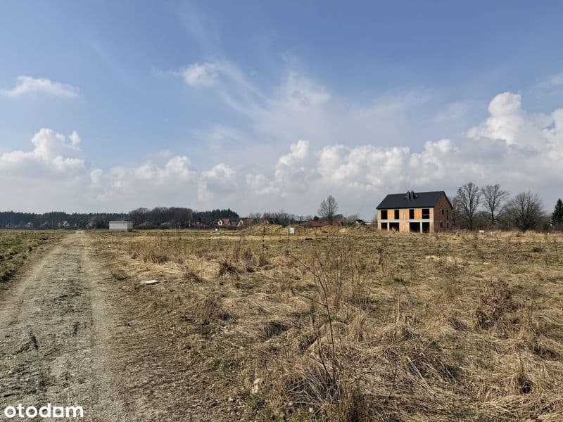 Sprzedaż działki Lubin - Miłosna 1000m² z mediami w okolicy