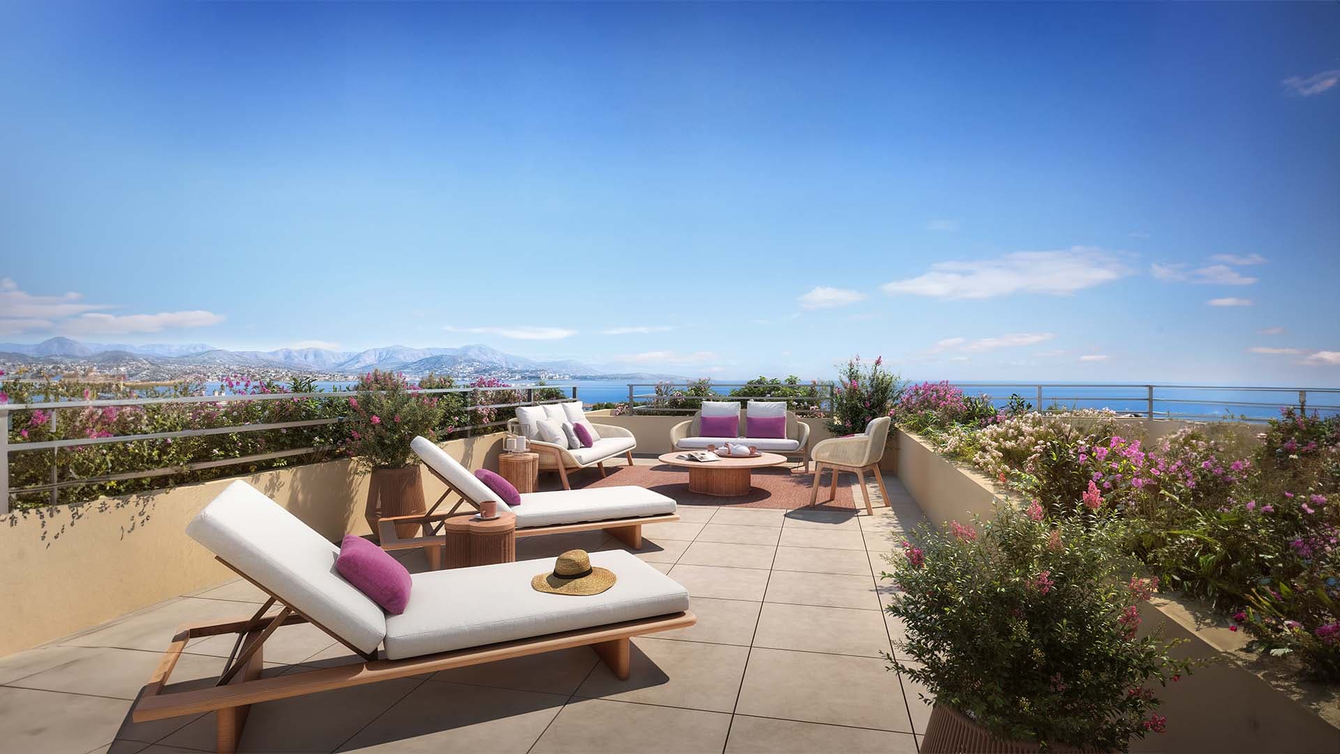 Antibes. Derniers 2 Pièces. Résidence avec piscine