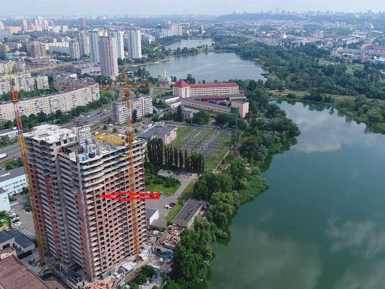 ВИДОВА! М.Оболонь-пішки! 3к.кв. 92.46м2 МалиновськогоОболонський пр-т ЖК LAKE HOUSE