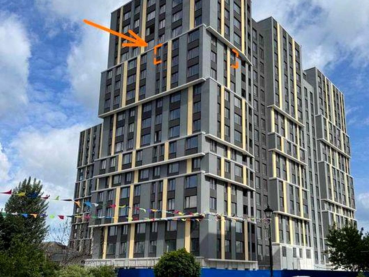 Квартира з краєвидом в ЖК “One House”, 3-кімнатна, 87,7  кв.м. ЖК One house