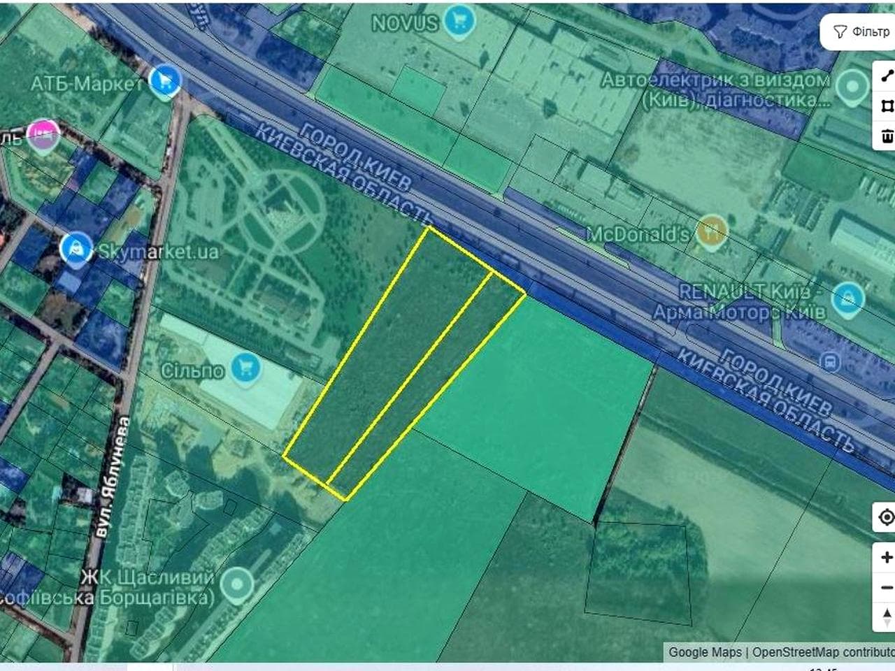 земельна ділянка, 30000.0 м²