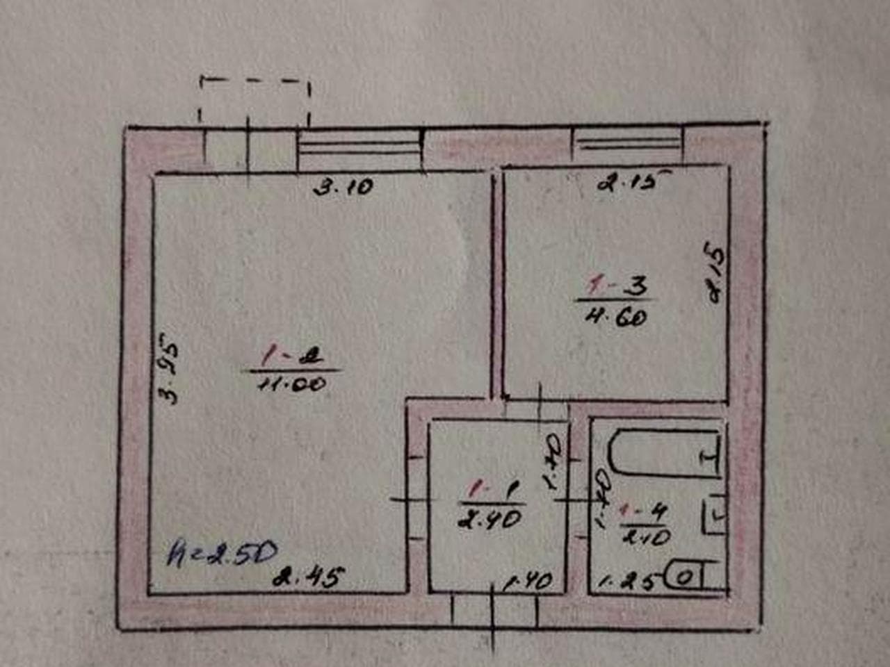 Продам 1 кімнатну квартиру
