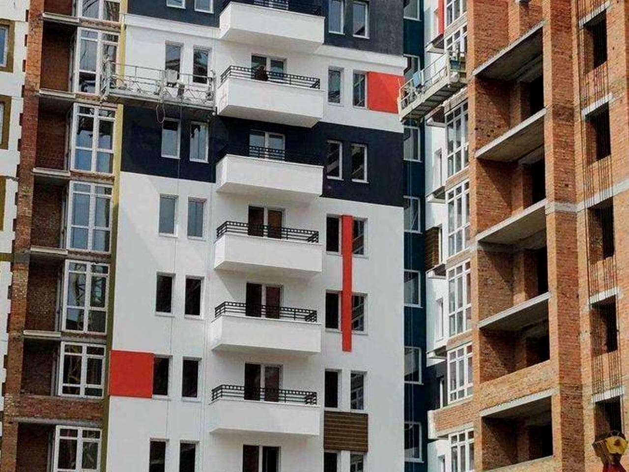Простора двокімнатна квартира 74м2 Буча